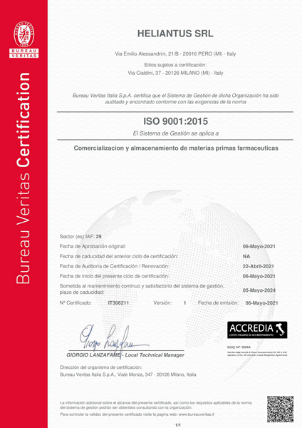 ISO 9001-2015-Heliantus